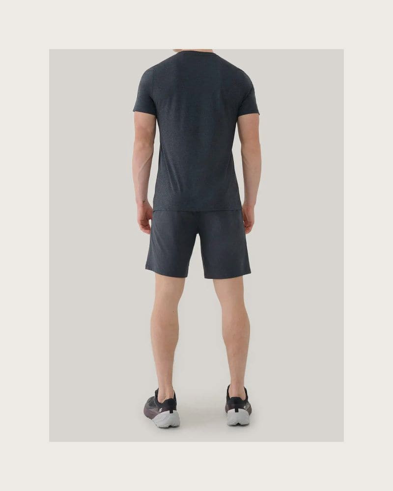 Pánske tréningové kraťasy 4F SHORTS FNK M1277-22M-ANTHRACITE MELANGE – fotka 5