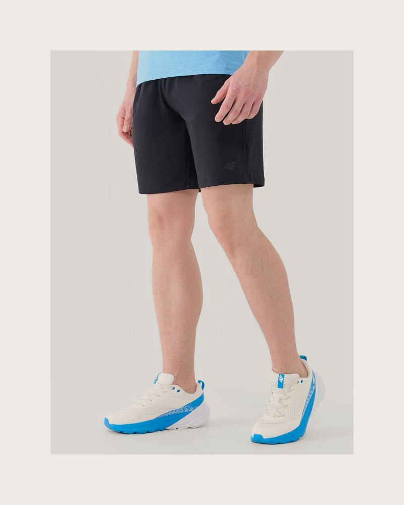 Pánske tréningové kraťasy 4F SHORTS FNK M1277-20S-DEEP BLACK – fotka 2