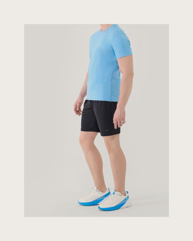 Pánske tréningové kraťasy 4F SHORTS FNK M1277-20S-DEEP BLACK – fotka 5