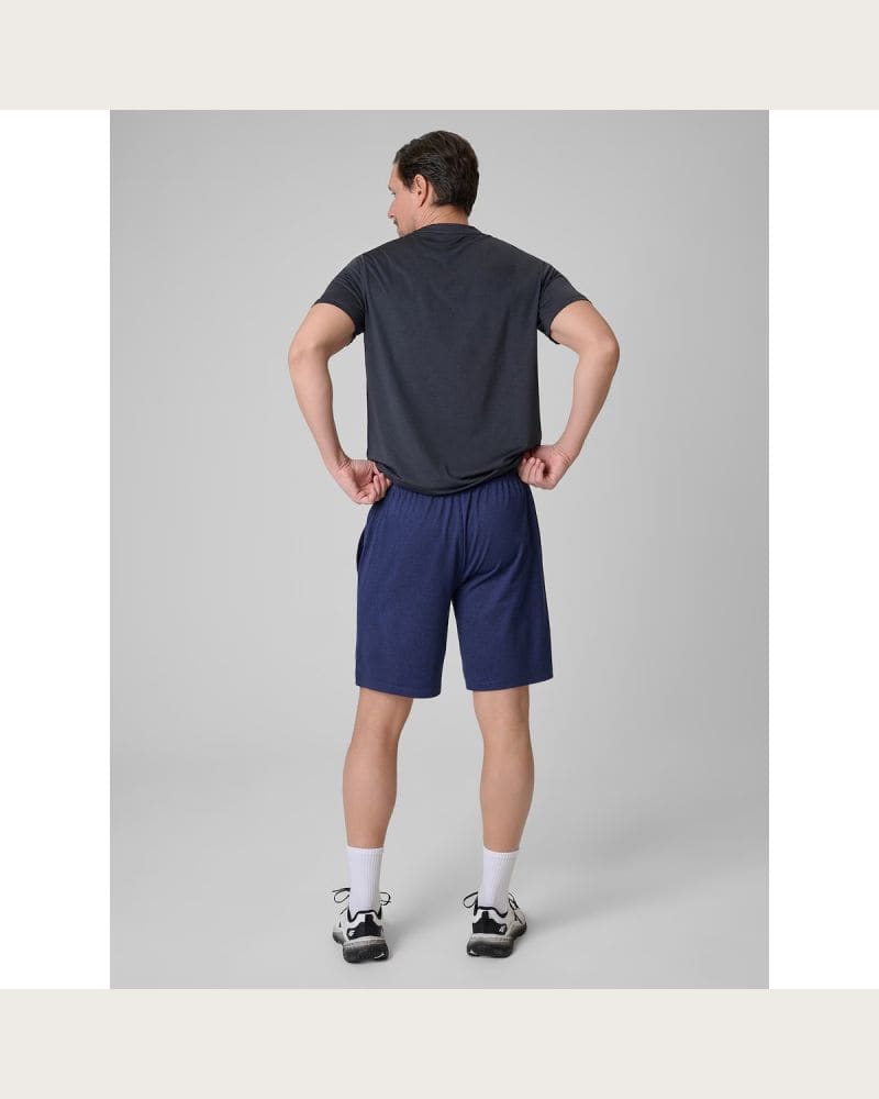 Pánske tréningové kraťasy 4F SHORTS FNK M1277-31M-NAVY MELANGE – fotka 6