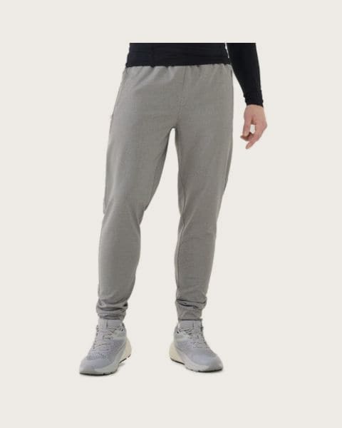 Pánske tepláky 4F TROUSERS FNK M1046-25M-GREY MELANGE