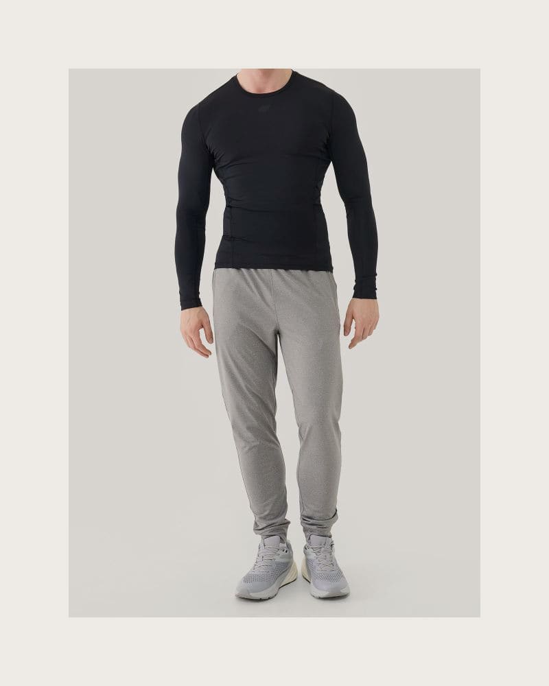 Pánske tepláky 4F TROUSERS FNK M1046-25M-GREY MELANGE – fotka 5