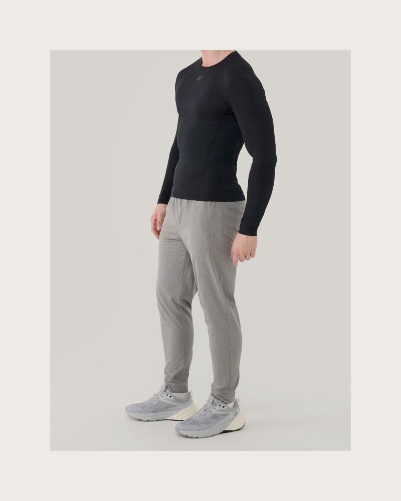 Pánske tepláky 4F TROUSERS FNK M1046-25M-GREY MELANGE – fotka 6