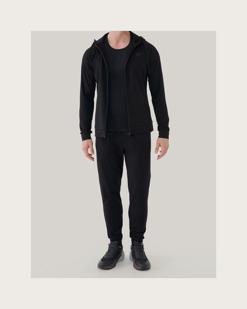 Pánske tepláky 4F TROUSERS FNK M1046-20S-DEEP BLACK – fotka 4