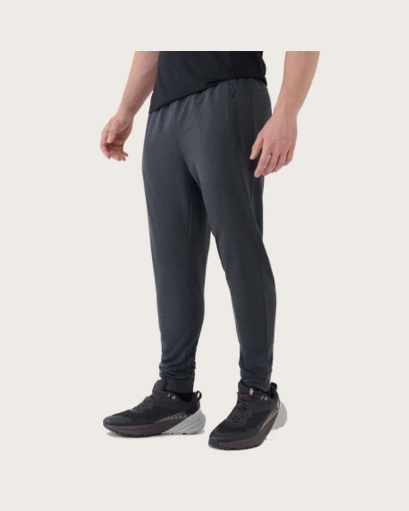 Pánske tepláky 4F TROUSERS FNK M1046-22M-ANTHRACITE MELANGE