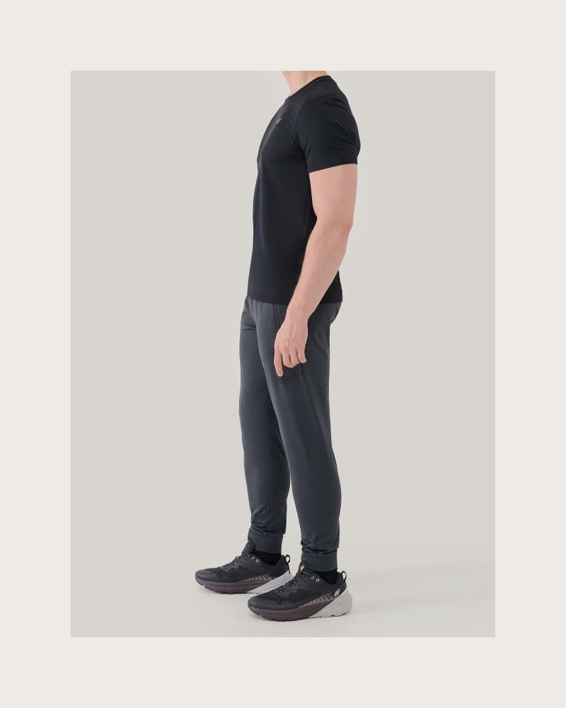 Pánske tepláky 4F TROUSERS FNK M1046-22M-ANTHRACITE MELANGE – fotka 6