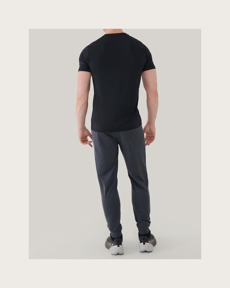 Pánske tepláky 4F TROUSERS FNK M1046-22M-ANTHRACITE MELANGE – fotka 7