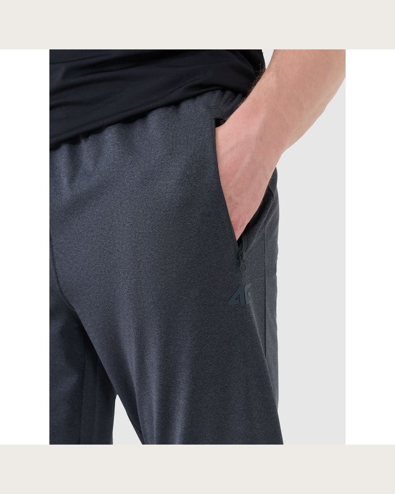 Pánske tepláky 4F TROUSERS FNK M1046-22M-ANTHRACITE MELANGE – fotka 8
