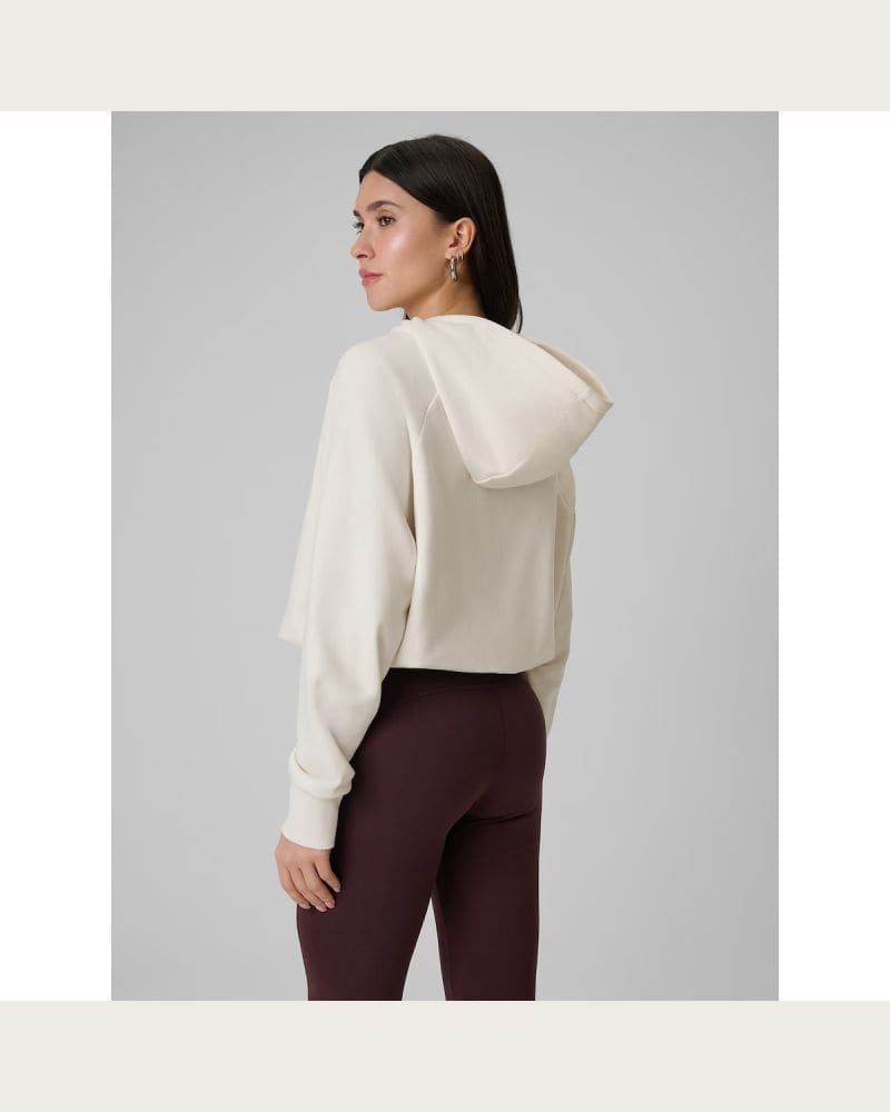 Dámska mikina s kapucňou 4F SWEATSHIRT F2175-12S-CREME – fotka 4