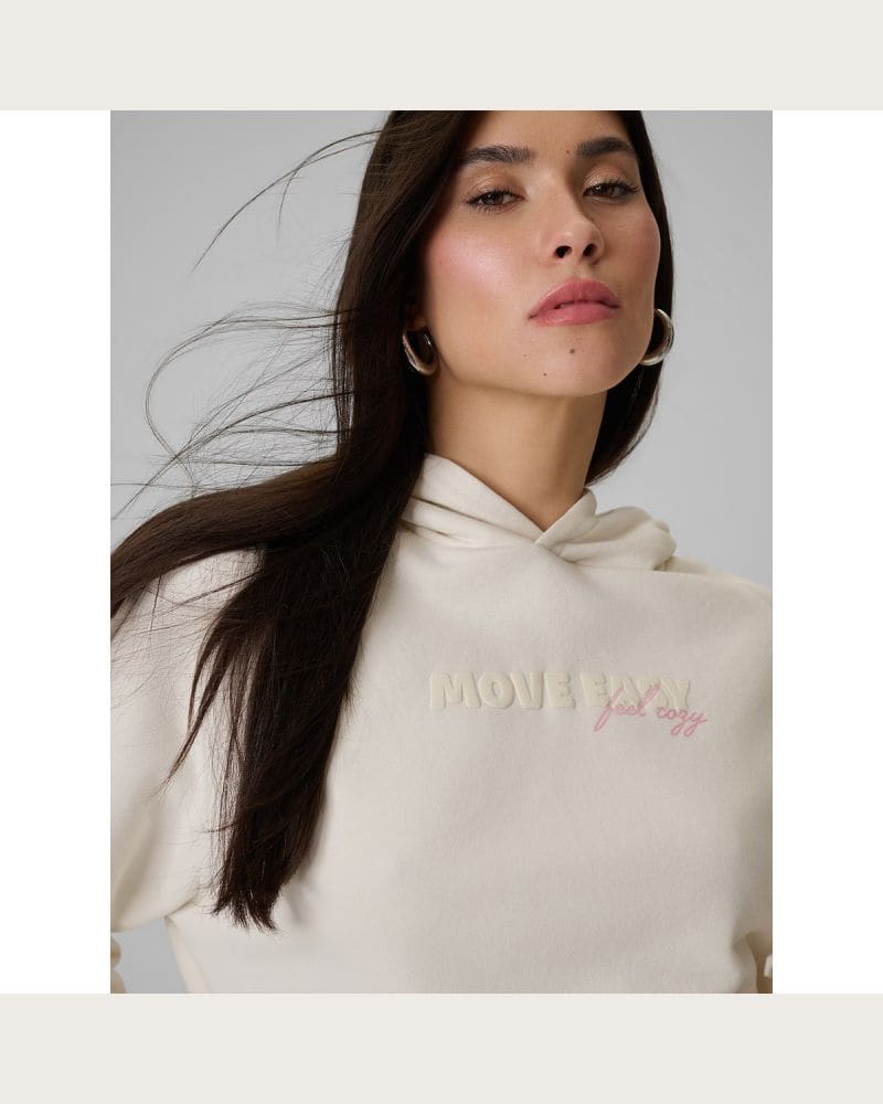 Dámska mikina s kapucňou 4F SWEATSHIRT F2175-12S-CREME – fotka 7