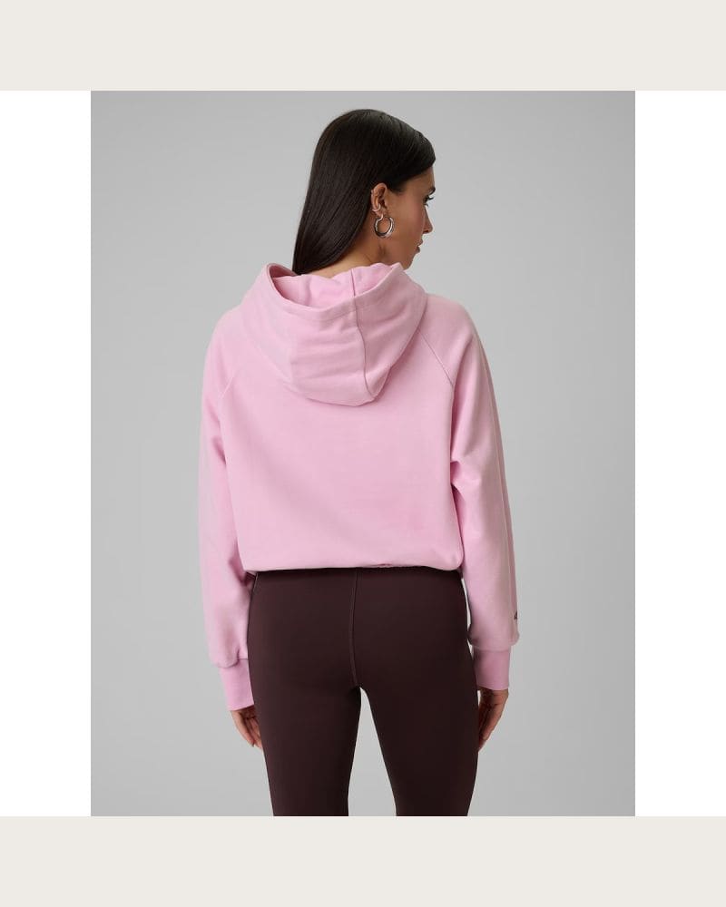 Dámska mikina s kapucňou 4F SWEATSHIRT F2175-56S-LIGHT PINK – fotka 4