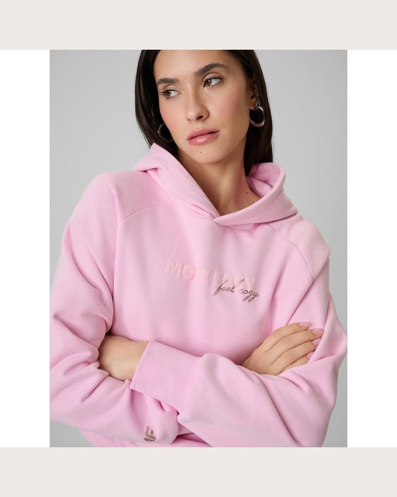 Dámska mikina s kapucňou 4F SWEATSHIRT F2175-56S-LIGHT PINK – fotka 7
