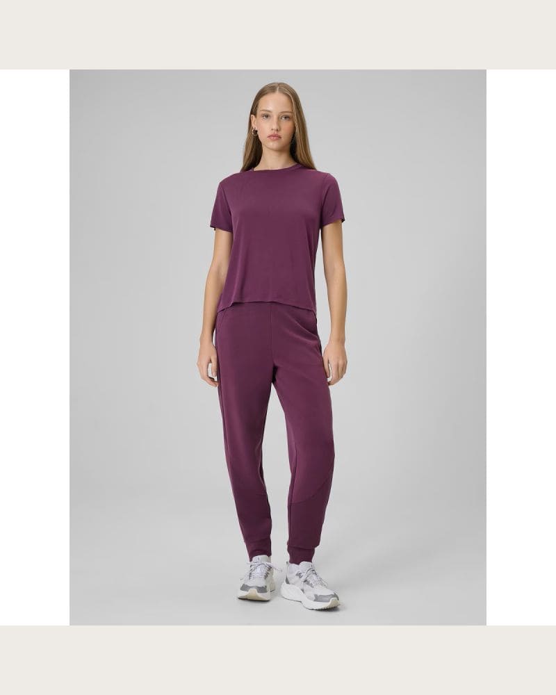 Dámske tepláky 4F TROUSERS CAS F1410-60S-BURGUNDY – fotka 3