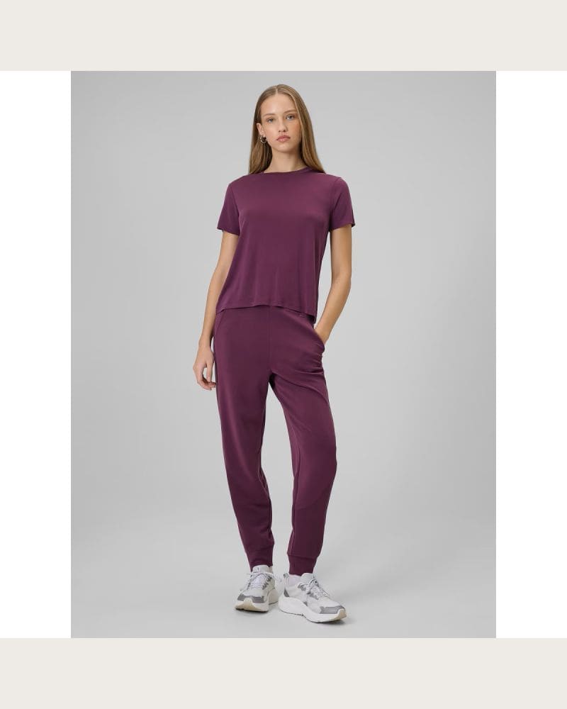 Dámske tepláky 4F TROUSERS CAS F1410-60S-BURGUNDY – fotka 4