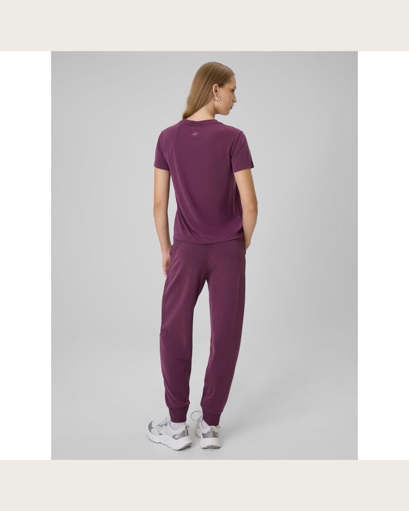 Dámske tepláky 4F TROUSERS CAS F1410-60S-BURGUNDY – fotka 6