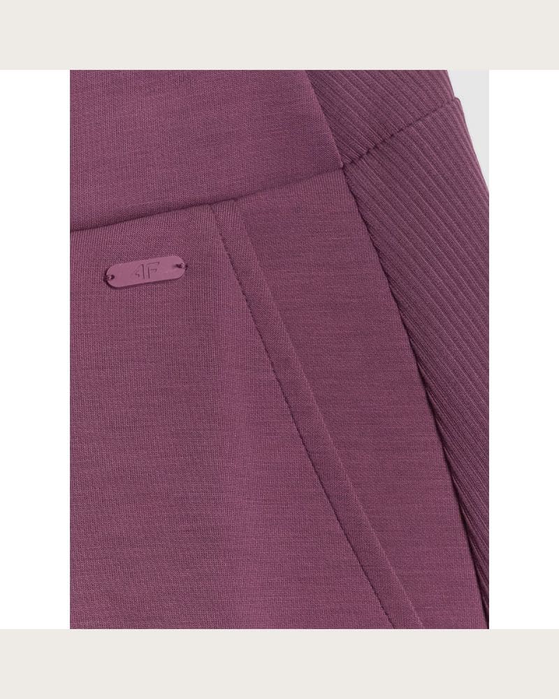 Dámske tepláky 4F TROUSERS CAS F1410-60S-BURGUNDY – fotka 8