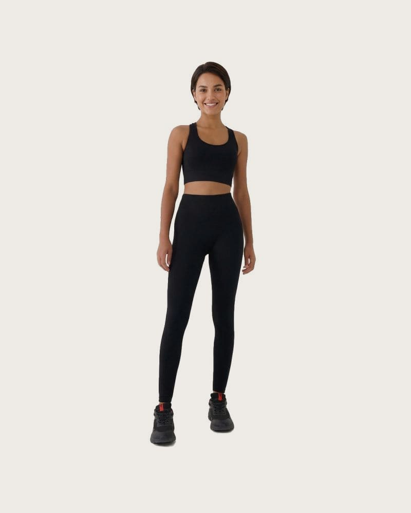 Dámske legíny 4F TIGHTS FNK F420-20S-DEEP BLACK – fotka 2