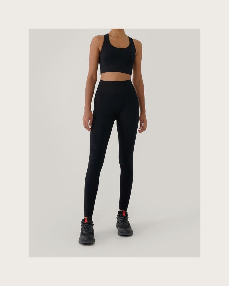 Dámske legíny 4F TIGHTS FNK F420-20S-DEEP BLACK – fotka 3
