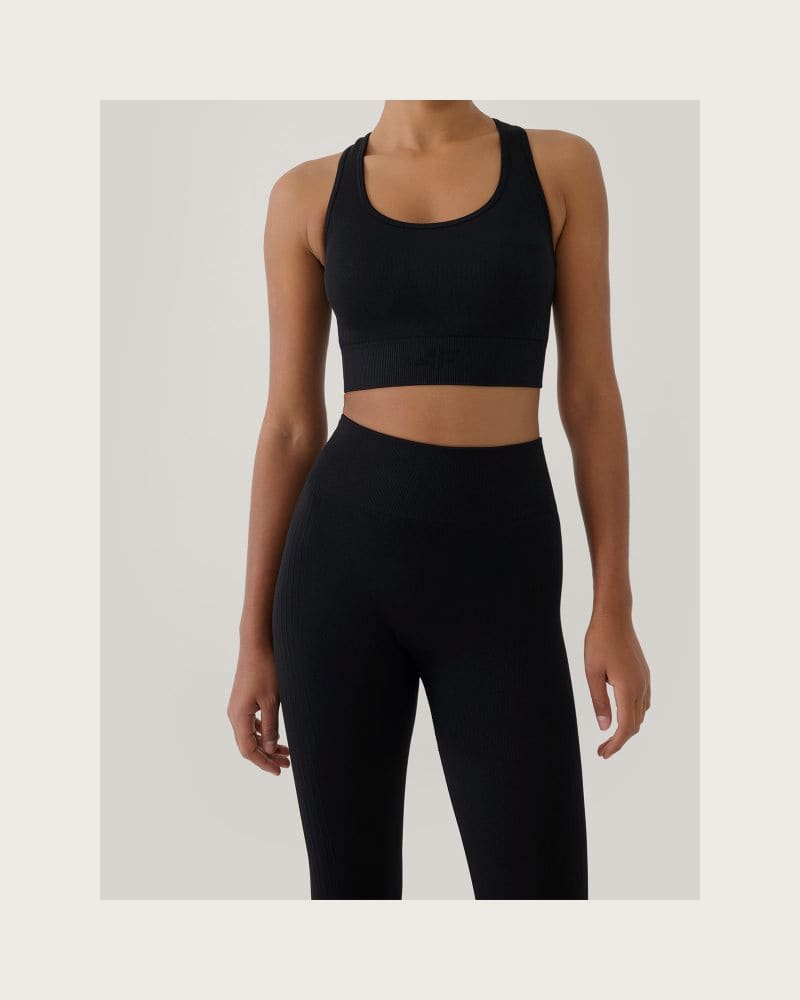 Dámske legíny 4F TIGHTS FNK F420-20S-DEEP BLACK – fotka 8