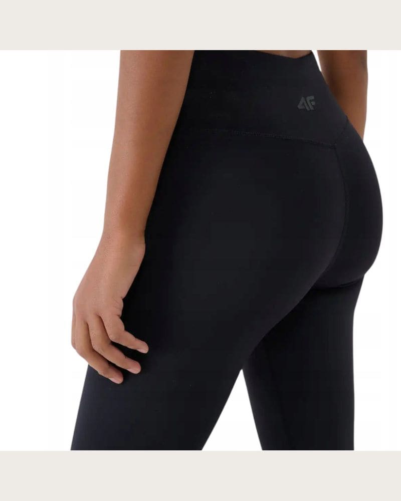 Dámske legíny 4F TIGHTS FNK F418-20S-DEEP BLACK – fotka 4