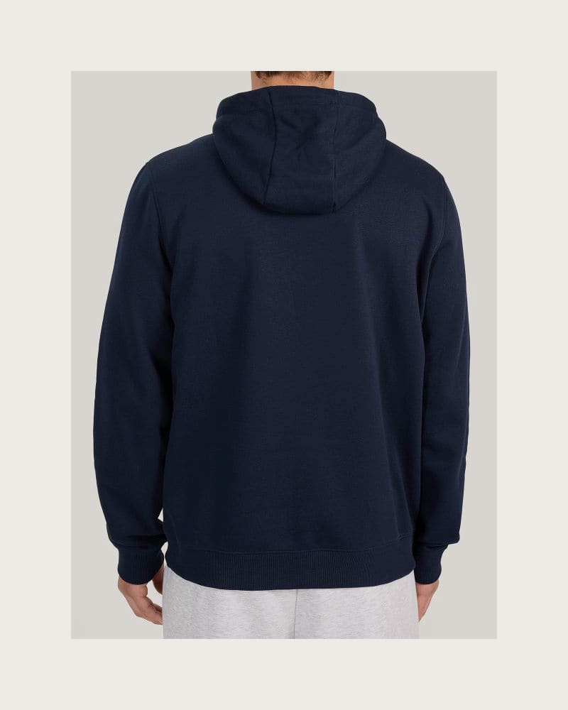 Pánska zateplená mikina s kapucňou 4F SWEATSHIRT M2548-31S-NAVY – fotka 4