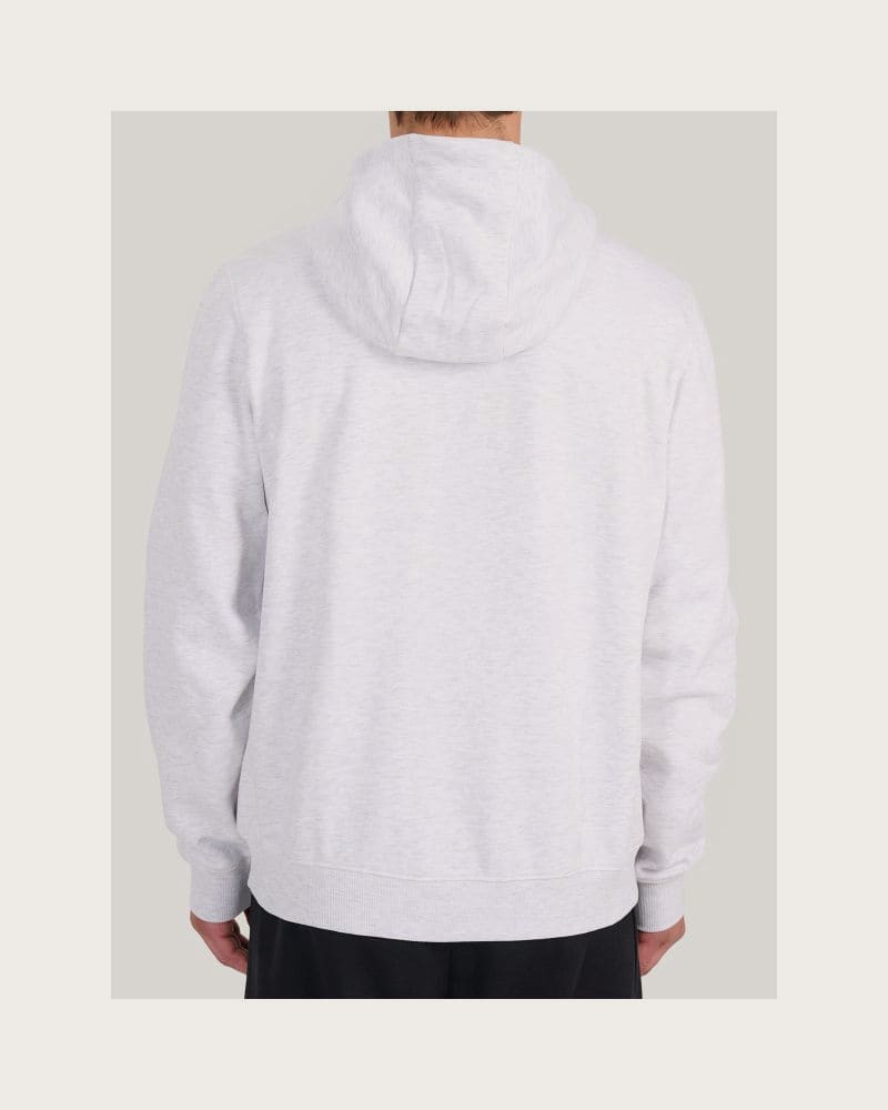 Pánska mikina s kapucňou 4F SWEATSHIRT M2548-27M-COLD LIGHT GREY MELANGE – fotka 3