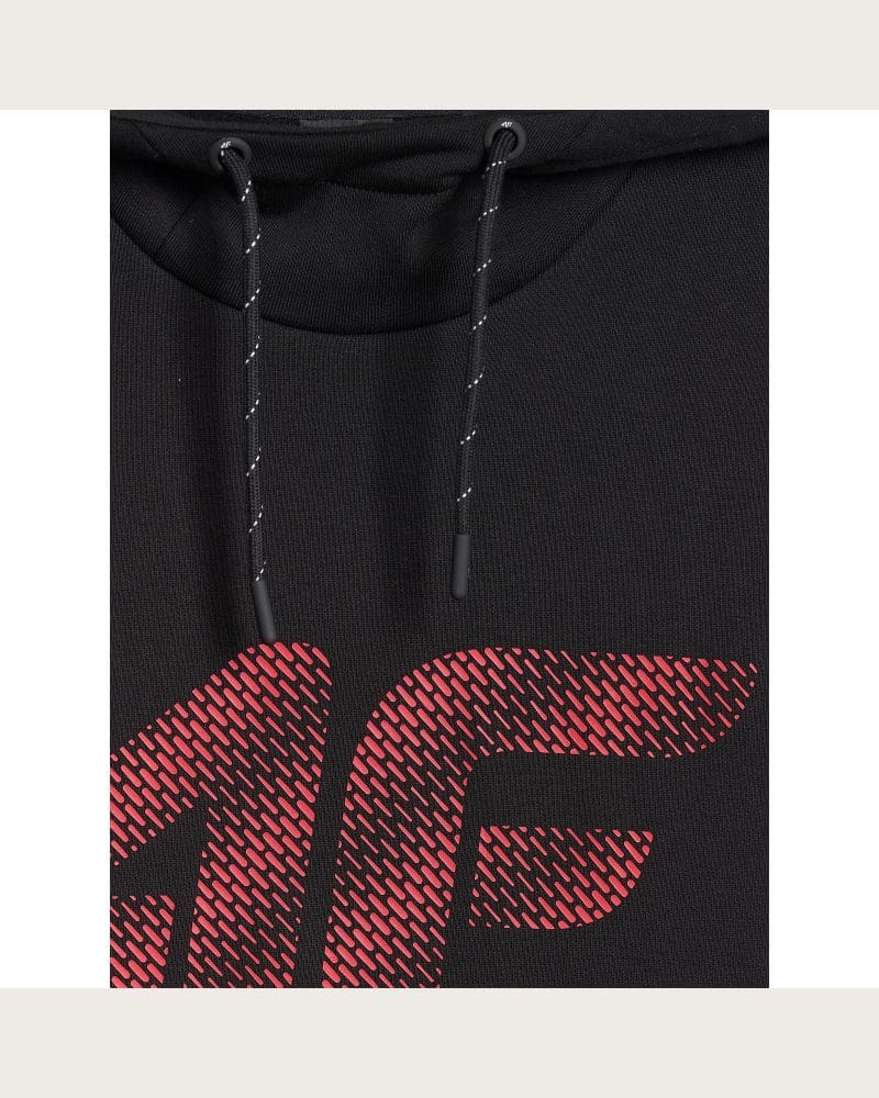 Pánska mikina s kapucňou 4F SWEATSHIRT M2548-020S-DEEP BLACK – fotka 5