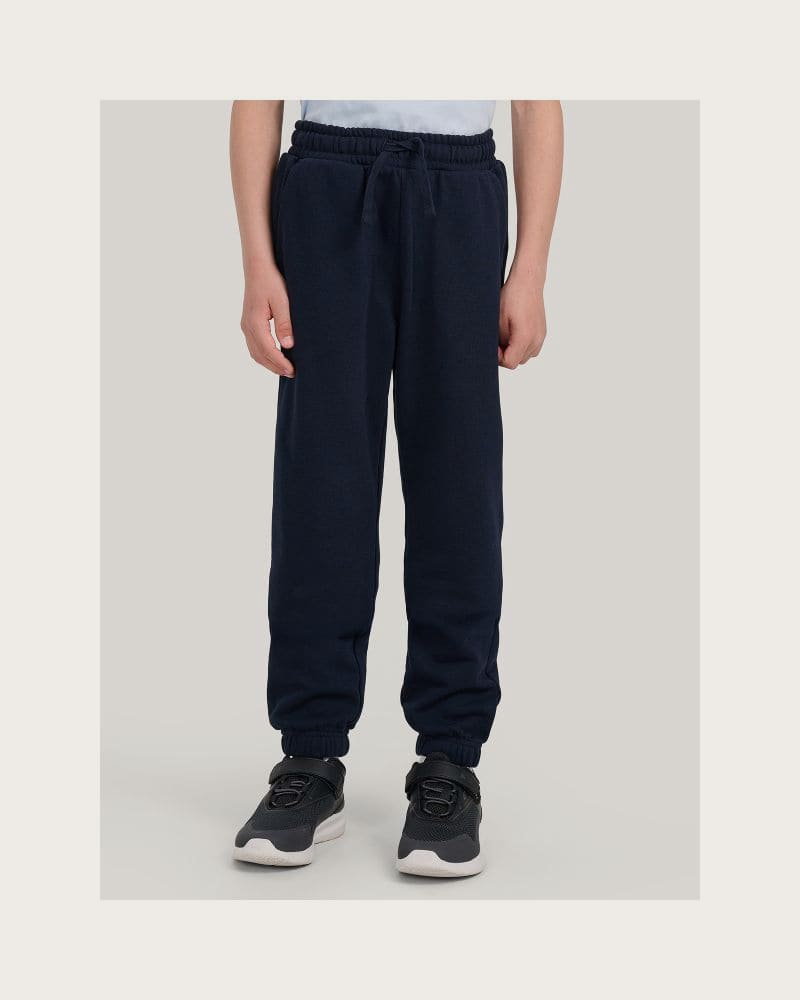 Chlapčenské tepláky 4F JUNIOR TROUSERS CAS M1188-31S-NAVY – fotka 2