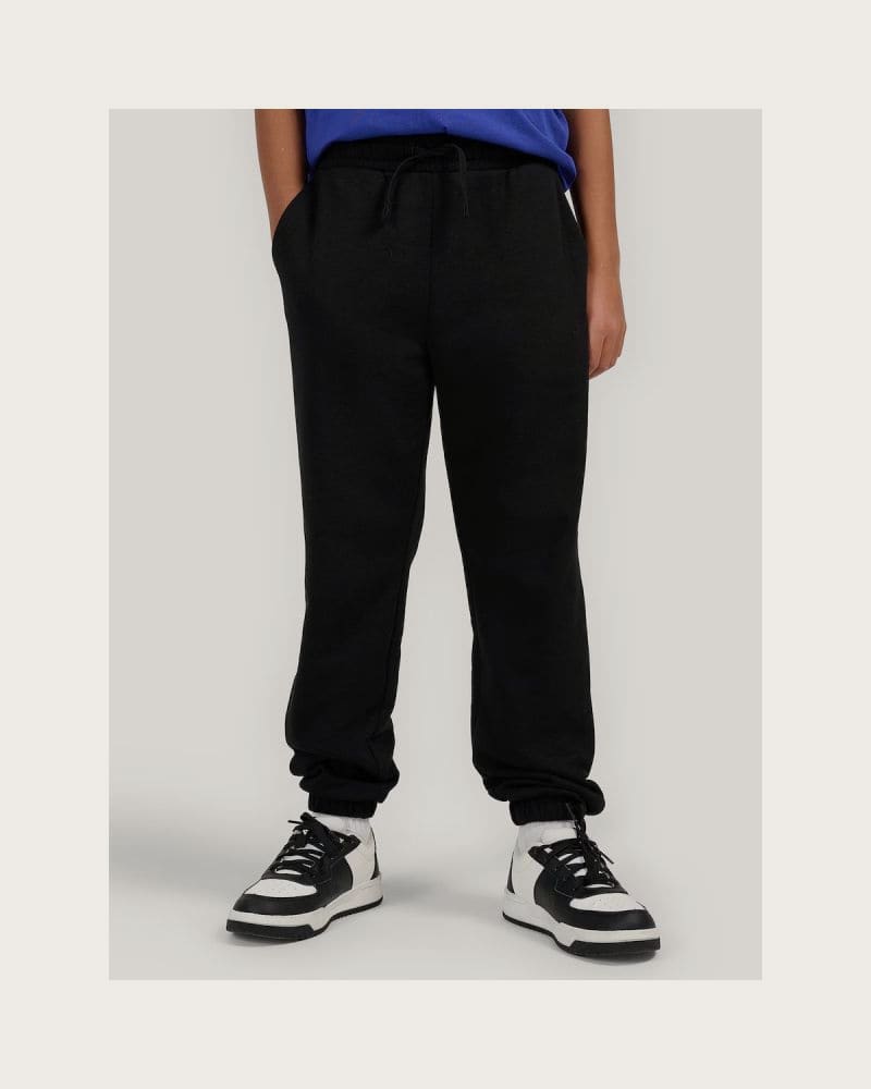 Chlapčenské tepláky 4F JUNIOR TROUSERS CAS M1188-20S-DEEP BLACK – fotka 2