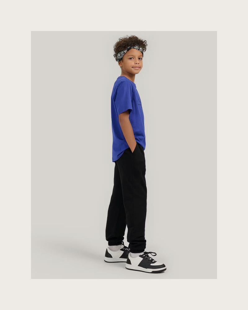 Chlapčenské tepláky 4F JUNIOR TROUSERS CAS M1188-20S-DEEP BLACK – fotka 5