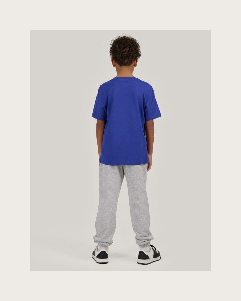 Chlapčenské tepláky 4F JUNIOR TROUSERS CAS M1188-25M-GREY MELANGE – fotka 6