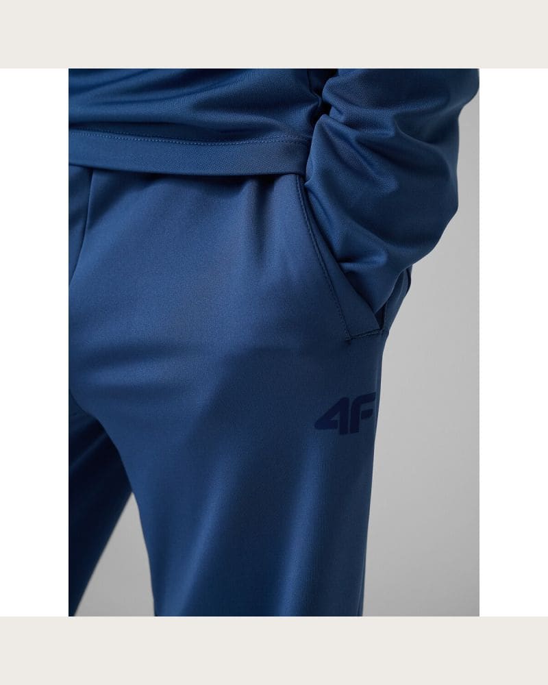 Chlapčenské tréningové tepláky 4F JUNIOR TROUSERS FNK M1152-31S-NAVY – fotka 7