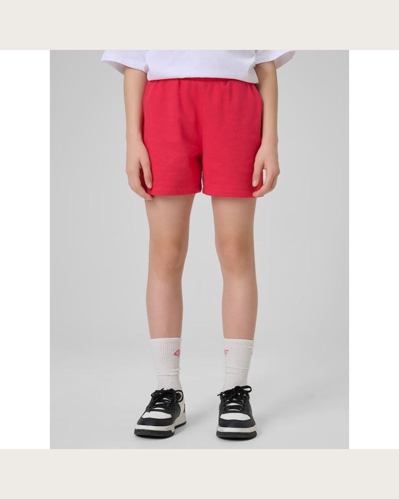 Dievčenské kraťasy 4F JUNIOR SHORTS CAS F775-53S-DARK PINK – fotka 2