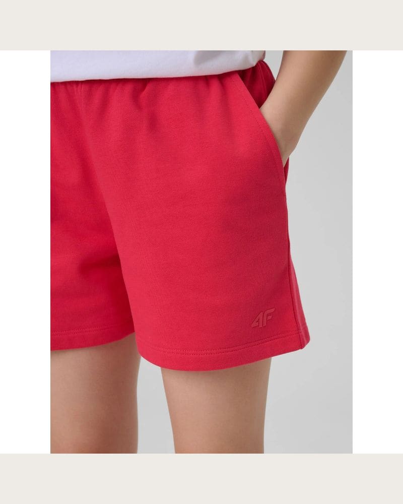 Dievčenské kraťasy 4F JUNIOR SHORTS CAS F775-53S-DARK PINK – fotka 7