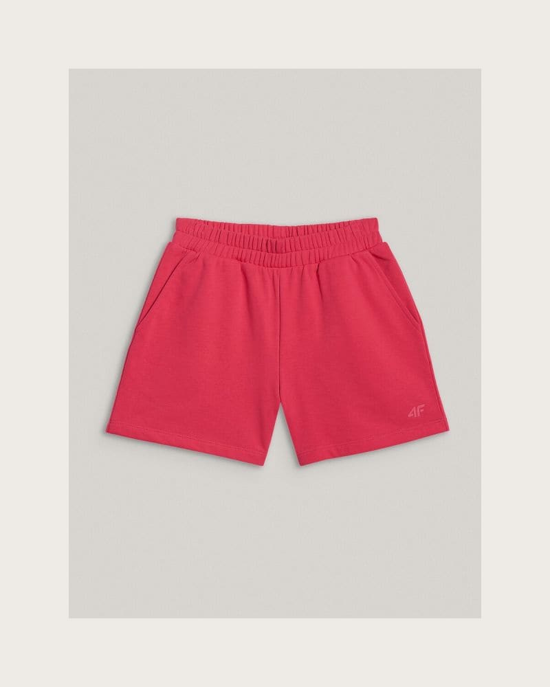 Dievčenské kraťasy 4F JUNIOR SHORTS CAS F775-53S-DARK PINK – fotka 8