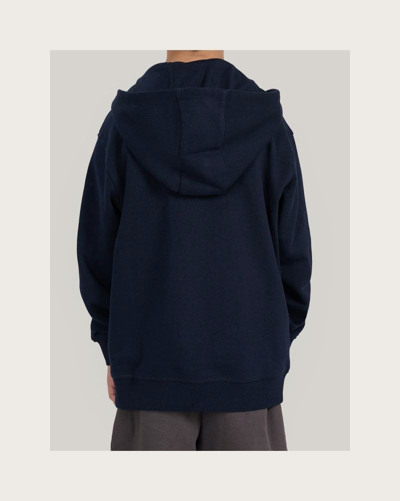 Chlapčenská mikina so zipsom 4F JUNIOR SWEATSHIRT M2523-31S-NAVY – fotka 3