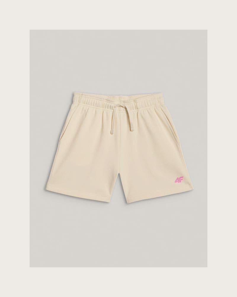 Dievčenské kraťasy 4F JUNIOR SHORTS CAS F769-11S-OFF WHITE – fotka 7