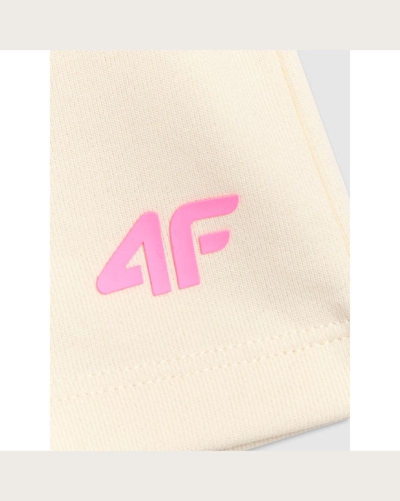 Dievčenské kraťasy 4F JUNIOR SHORTS CAS F769-11S-OFF WHITE – fotka 8