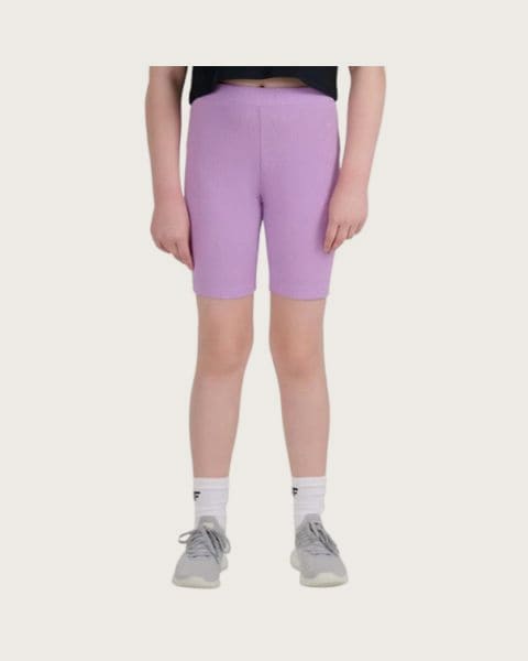 Dievčenské kraťasy 4F JUNIOR SHORT TIGHTS CAS F024-51S-VIOLET