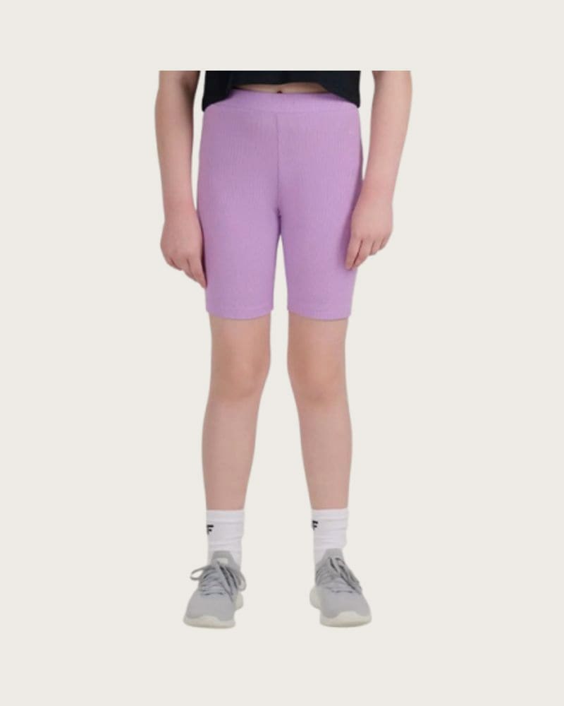 Dievčenské kraťasy 4F JUNIOR SHORT TIGHTS CAS F024-51S-VIOLET