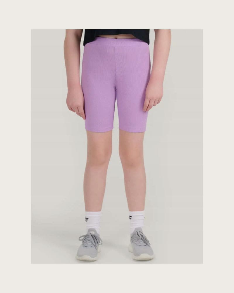 Dievčenské kraťasy 4F JUNIOR SHORT TIGHTS CAS F024-51S-VIOLET – fotka 2