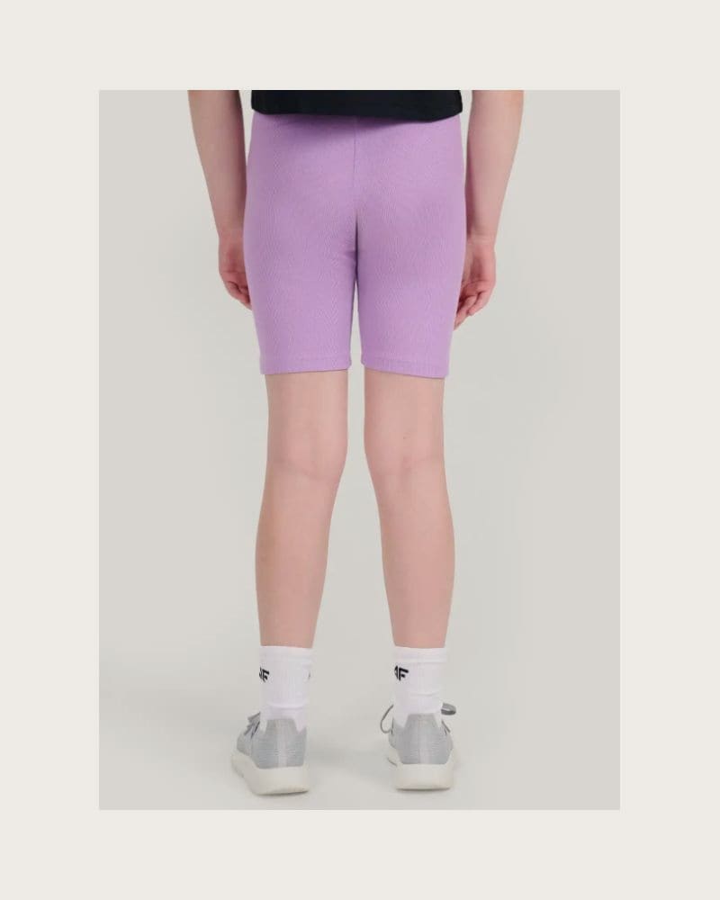 Dievčenské kraťasy 4F JUNIOR SHORT TIGHTS CAS F024-51S-VIOLET – fotka 3