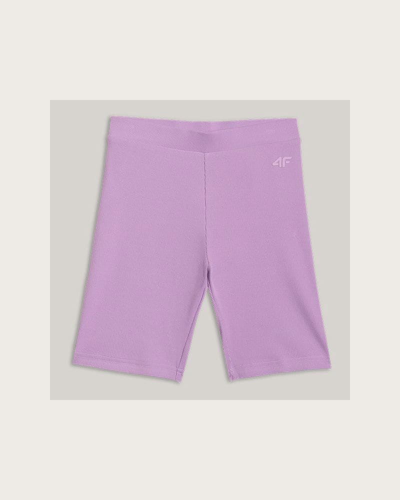 Dievčenské kraťasy 4F JUNIOR SHORT TIGHTS CAS F024-51S-VIOLET – fotka 5