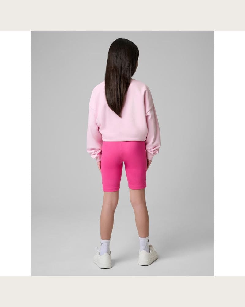 Dievčenské kraťasy 4F JUNIOR SHORT TIGHTS CAS F024-55N-HOT PINK NEON – fotka 6