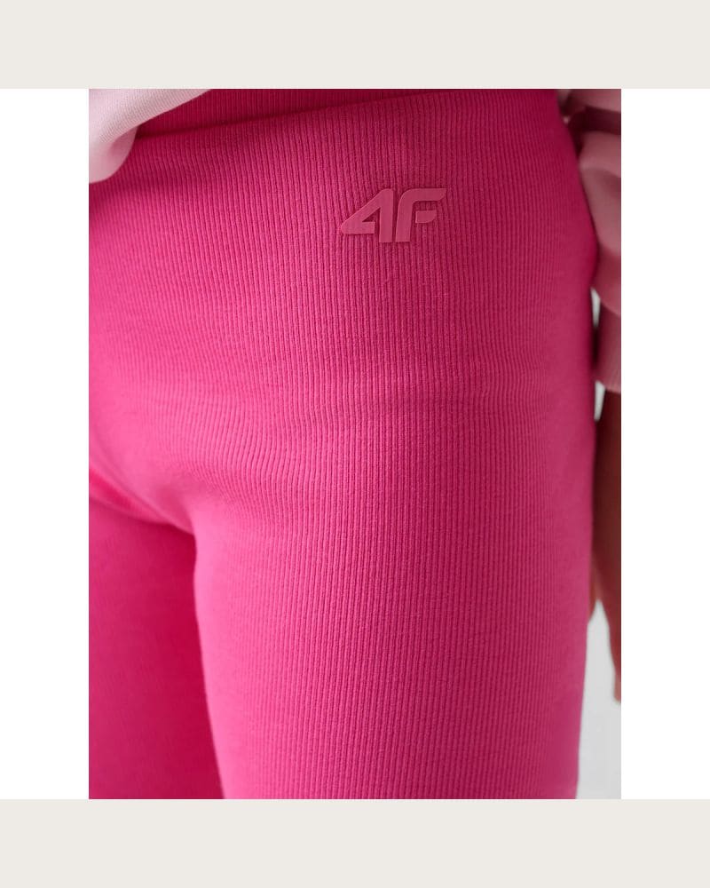 Dievčenské kraťasy 4F JUNIOR SHORT TIGHTS CAS F024-55N-HOT PINK NEON – fotka 7