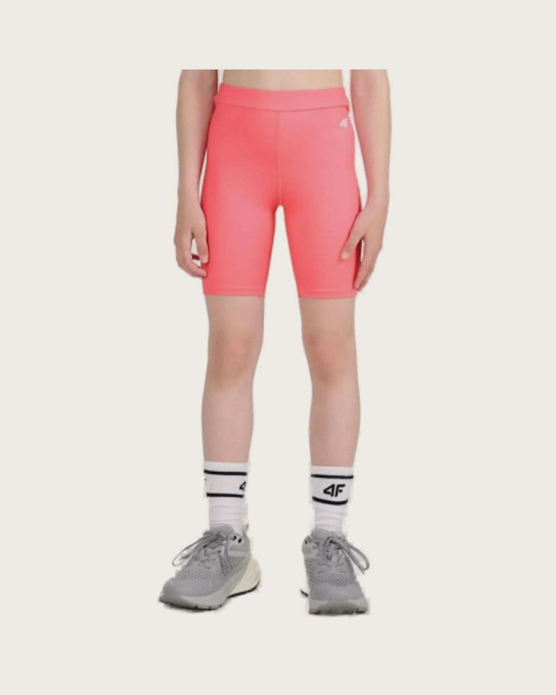 Dievčenské tréningové kraťasy 4F JUNIOR SHORT TIGHTS FNK F099-54S-PINK