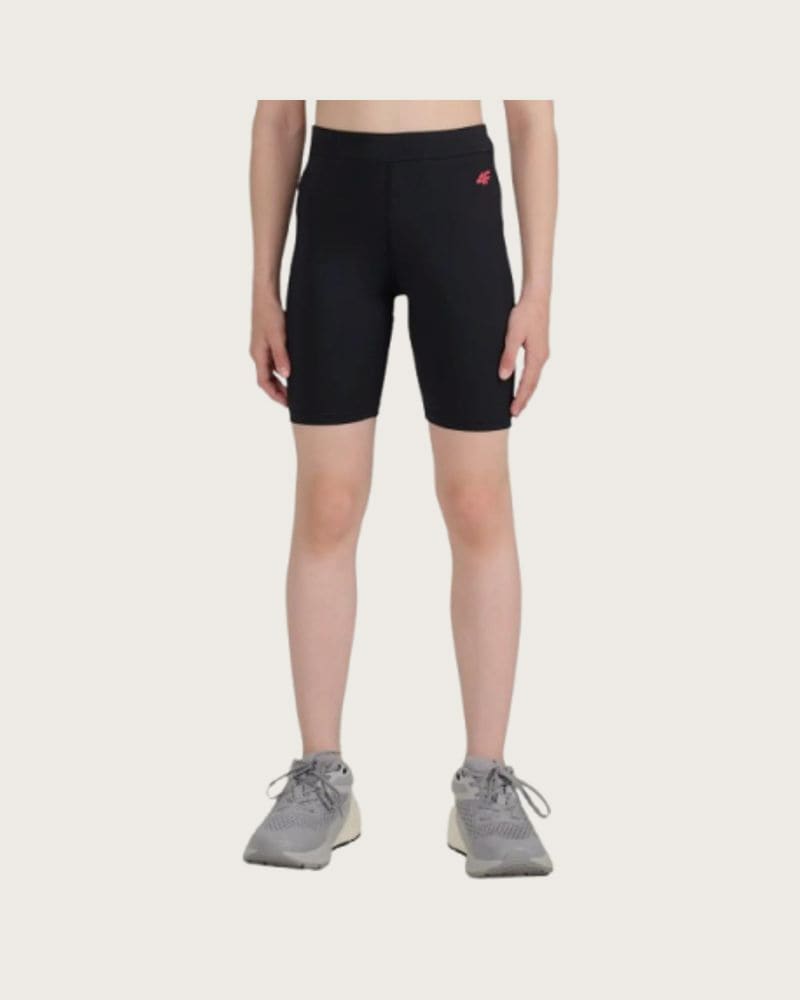 Dievčenské tréningové kraťasy 4F JUNIOR SHORT TIGHTS FNK F099-20S-DEEP BLACK