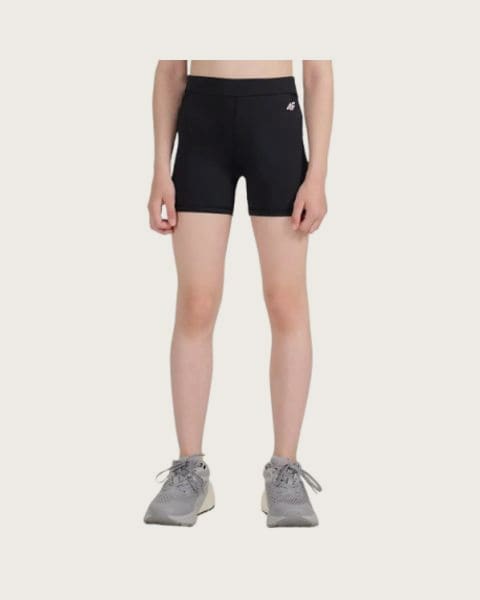 Dievčenské kraťasy 4F JUNIOR SHORT TIGHTS FNK F100-20S-DEEP BLACK