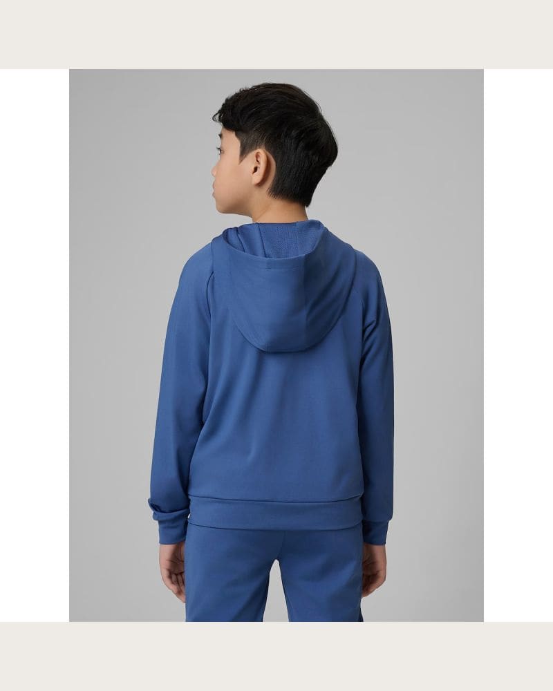 Chlapčenská tréningová mikina so zipsom 4F JUNIOR SWEATSHIRT FNK M690-31S-NAVY – fotka 4