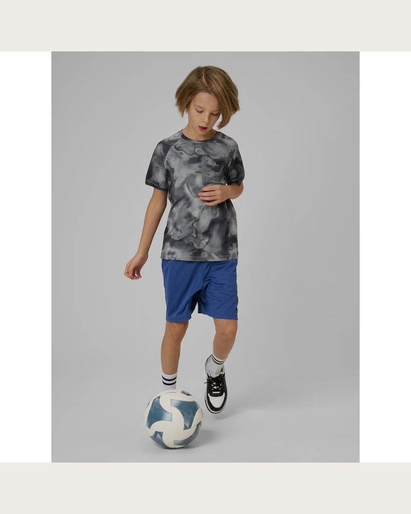 Chlapčenské tréningové kraťasy 4F JUNIOR SHORTS FNK M1388-31S-NAVY – fotka 3